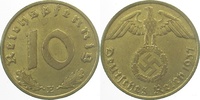     36437E~2.2 10 Pfennig  1937E vz- J 364 20,50 EUR Differenzbesteuert nach §25a UstG zzgl. Versand