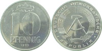     151083A~1.0 10 Pfennig  DDR 1983A stgl/matt !! J1510 80,00 EUR Differenzbesteuert nach §25a UstG zzgl. Versand